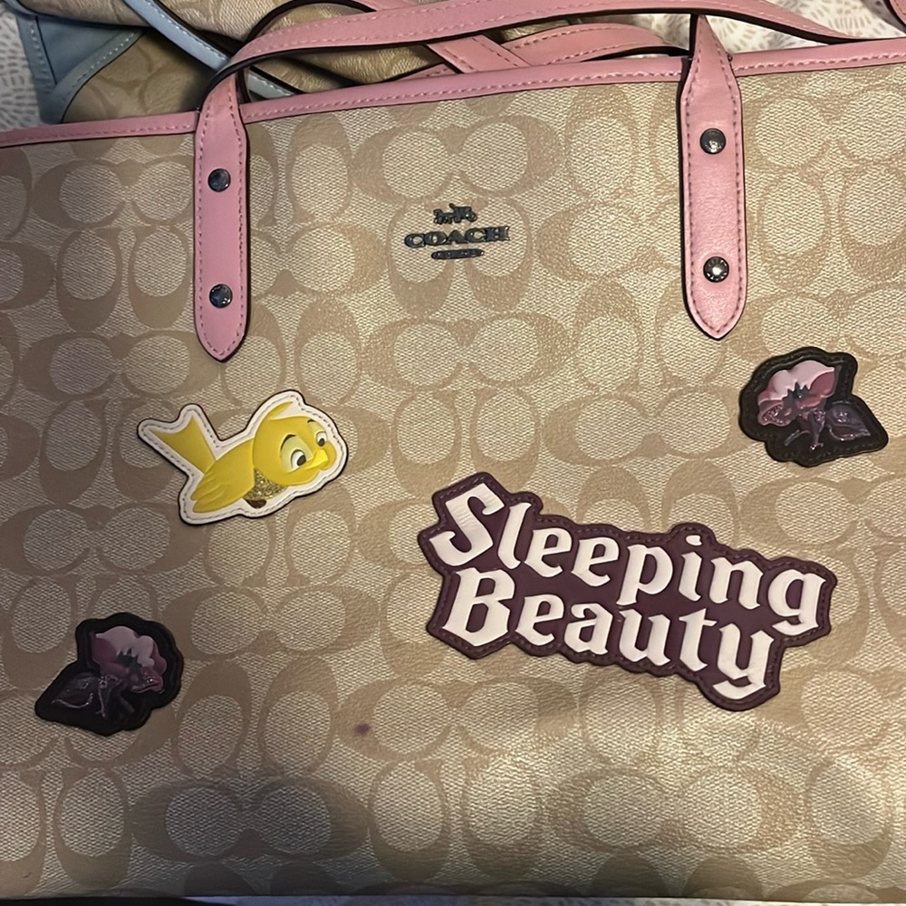 Disney Coach Sleeping Beauty handbag